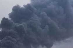 На Одещині масштабна пожежа після влучання російської ракети 