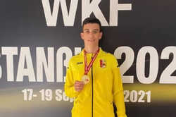 15-летний одессит выиграл золотую медаль на международном турнире по карате