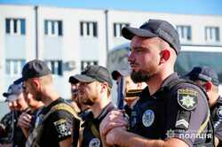 В Одессу вернулись полицейские, выполнявшие служебные задания на деоккупированной территории Херсонщины
