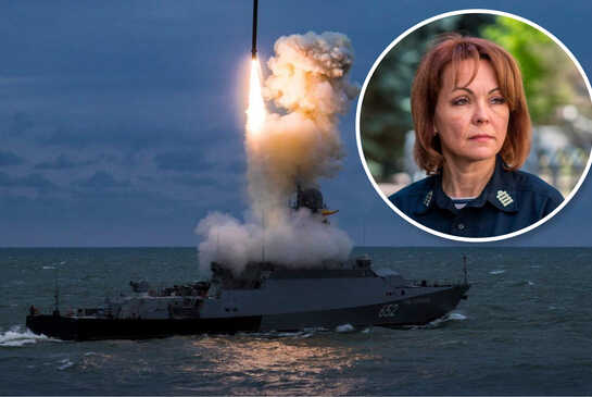 Гуменюк: РФ виводить ракетоносії в Чорне море перед масованою атакою