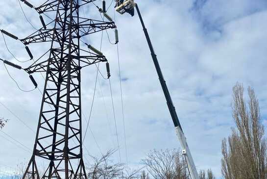 В Одеській області повністю відновили електропостачання після негоди