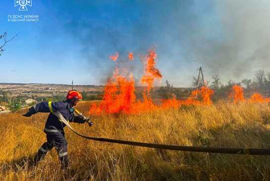 На Одещині за добу згоріло майже 46 гектарів землі: в чому причина